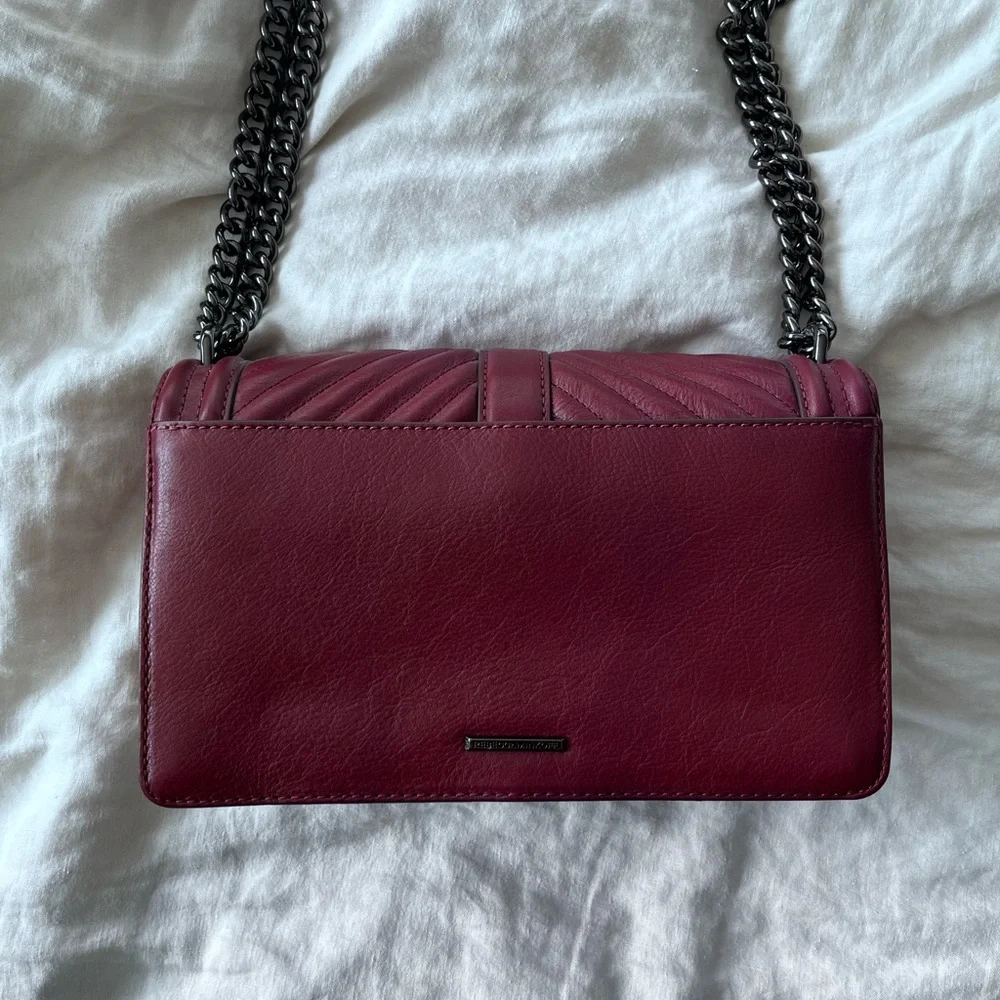 Rebecca Minkoff Chevron Quilted Love Crossbody - Picture 2 of 7